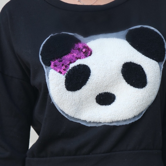 Longsleeve panda top - Picture 3 of 5